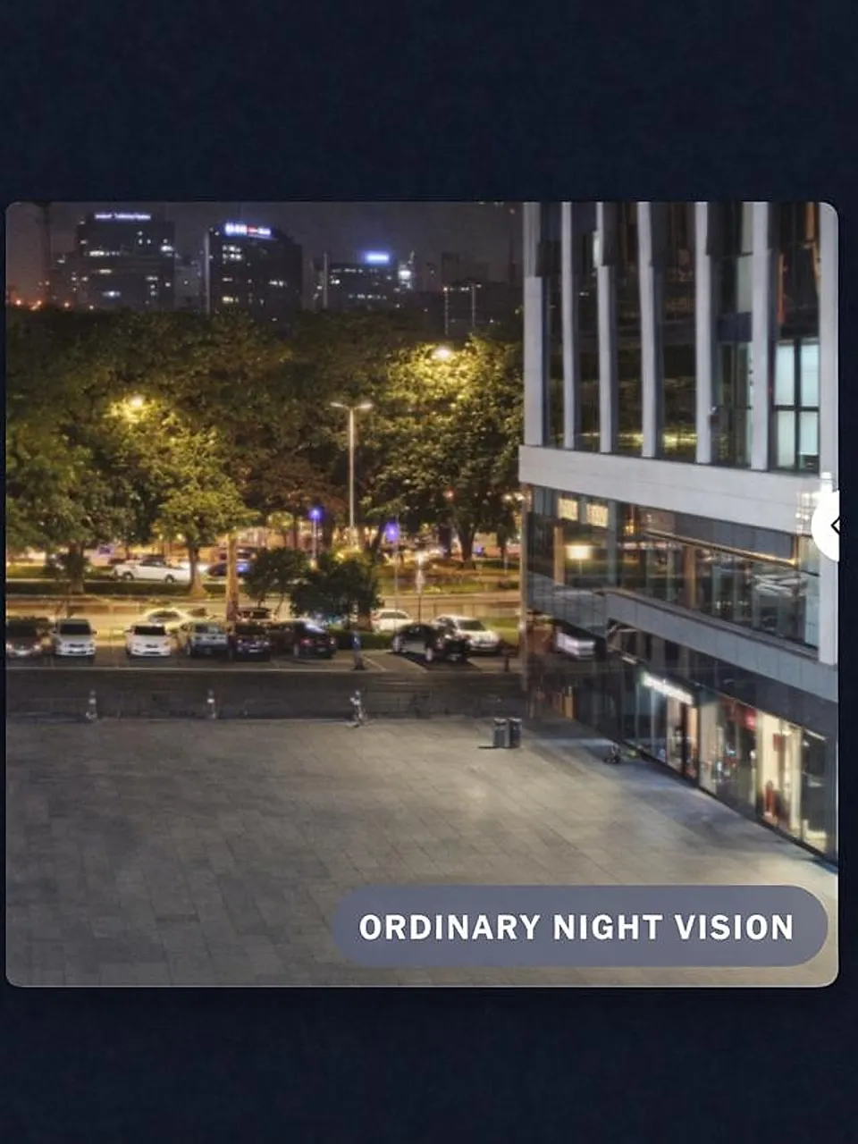 Ordinary night vision camera footage